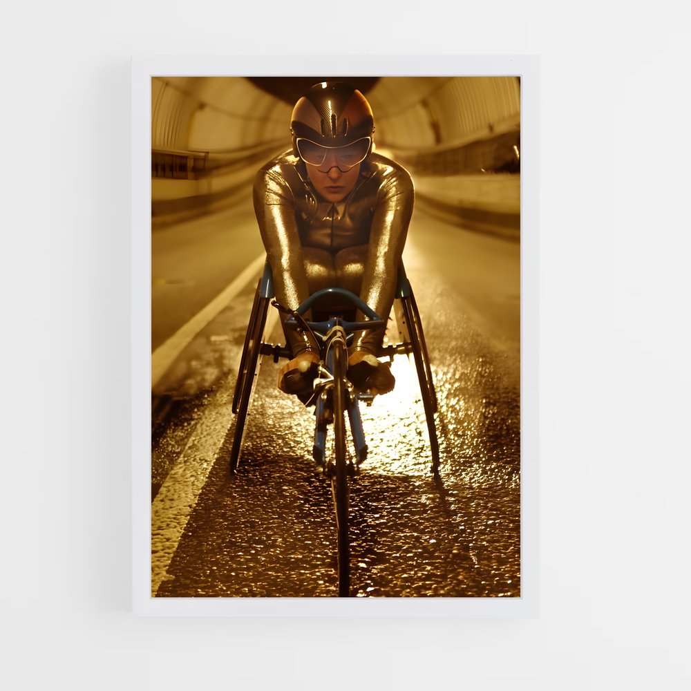 Poster Tunnel de Détermination – affiche Jeux Olympiques (vue 3)